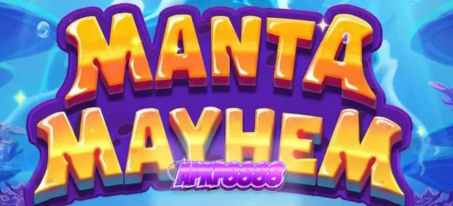 Karakter makhluk laut lucu dalam permainan slot Manta Mayhem
